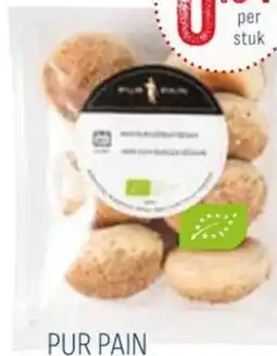 Horeca totaal Pur pain bio mini burgerbun sesam aanbieding