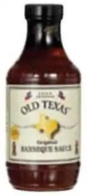 Horeca totaal Old texas bbq saus aanbieding