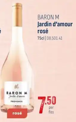 Horeca totaal Baron m jardin d'amour rosé aanbieding