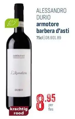 Horeca totaal Alessandro durio armotore barbera d'asti aanbieding
