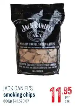 Horeca totaal Jack daniel's smoking chips aanbieding