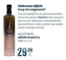 Horeca totaal Valderrama olijfolie grand cru aanbieding
