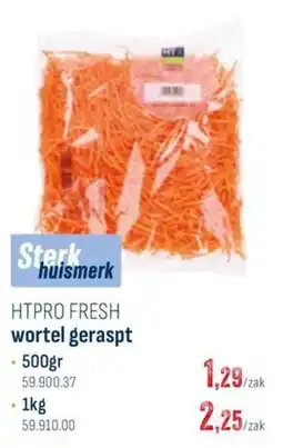 Horeca totaal Htpro fresh wortel geraspt aanbieding