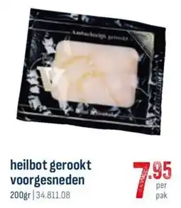 Horeca totaal Heilbot gerookt voorgesneden aanbieding