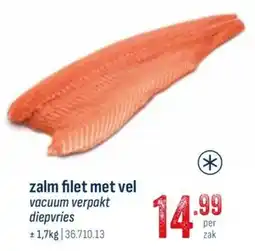 Horeca totaal Zalm filet met vel aanbieding
