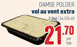 Horeca totaal Damse polder vol au vent extra aanbieding