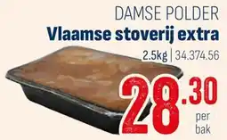 Horeca totaal Damse polder vlaamse stoverij extra aanbieding