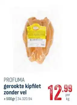 Horeca totaal Profuma gerookte kipfilet zonder vel aanbieding