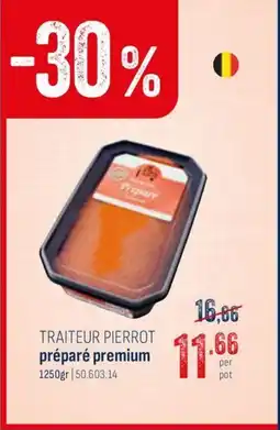 Horeca totaal Traiteur pierrot préparé premium aanbieding