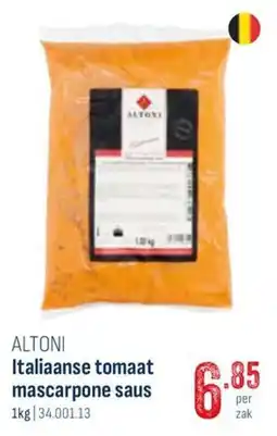 Horeca totaal Altoni italiaanse tomaat mascarpone saus aanbieding