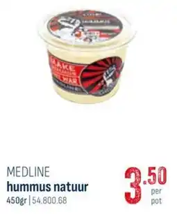 Horeca totaal Medline hummus natuur aanbieding