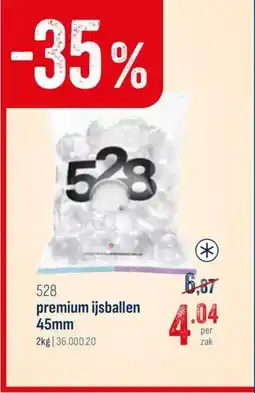 Horeca totaal premium ijsballen aanbieding