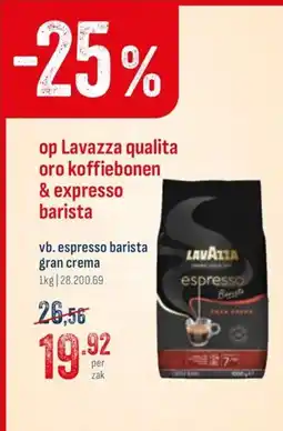 Horeca totaal Vb. espresso barista gran crema aanbieding