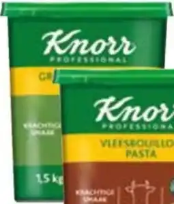 Horeca totaal Knorr bouillon in pasta groentenbouillon aanbieding
