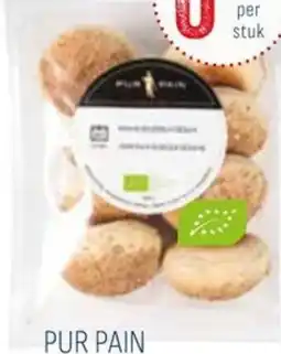 Horeca totaal Pur pain bio mini burgerbun sesam aanbieding