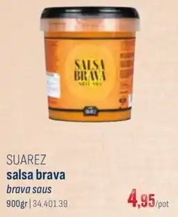 Horeca totaal Suarez salsa brava aanbieding