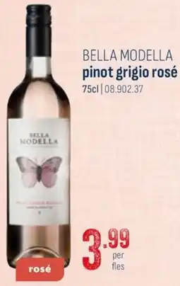 Horeca totaal Bella modella pinot grigio rosé aanbieding