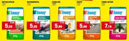 Hubo Knauf Turbo-Beton easy 20kg aanbieding