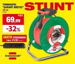 Hubo Brennenstuhl Tuinhaspel G Bretec 3G1,5 25m H05VV-F aanbieding
