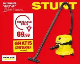 Hubo Karcher WD2 Plus V-12/4/18 alleszuiger aanbieding