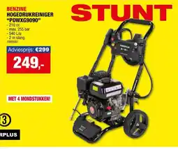 Hubo Powerplus POWXG9090 benzine hogedrukreiniger 210cc aanbieding