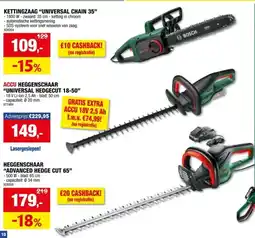 Hubo Bosch UniversalChain 35 kettingzaag 1800W 350mm aanbieding