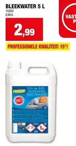 Hubo Forever bleekwater 15° 5l aanbieding