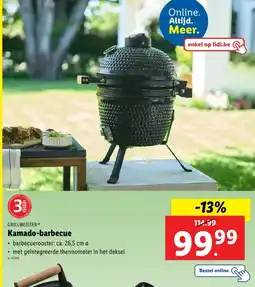 Lidl Kamado-barbecue aanbieding