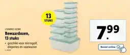 Lidl Bewaardozen, 13 stuks aanbieding