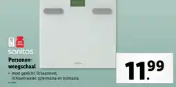Lidl Personen-weegschaal aanbieding