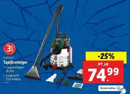 Lidl Tapijtreiniger aanbieding