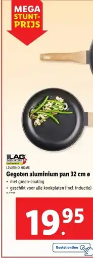 Lidl Gegoten aluminium pan 32 cm aanbieding
