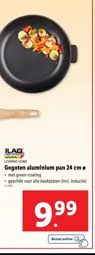 Lidl Gegoten aluminium pan 24 cm aanbieding