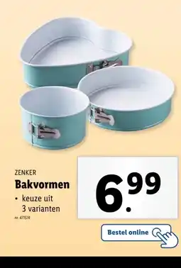 Lidl Bakvormen aanbieding