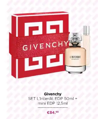 ICI PARIS XL Givenchy Set L'Interdit 50ml + mini 12,5ml aanbieding