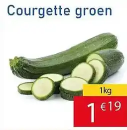Courgette groen