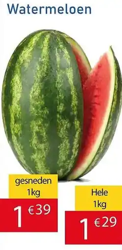 Tanger Markt Watermeloen aanbieding