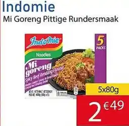 Indomie Mi Goreng Pittige Rundersmaak