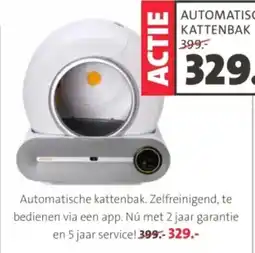 Intratuin Automatische kattenbak aanbieding