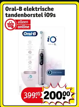 Kruidvat Oral-B elektrische tandenborstel iO9s aanbieding