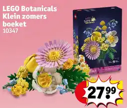 Kruidvat LEGO Botanicals Klein zomers boeket aanbieding