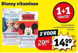 Kruidvat Disney vitaminen aanbieding