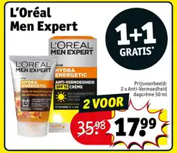 Kruidvat L'Oréal Men Expert aanbieding