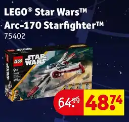 Kruidvat LEGO Star Wars Arc-170 Starfighter aanbieding
