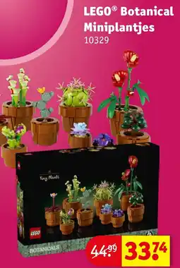 Kruidvat LEGO Botanical Miniplantjes 10329 aanbieding