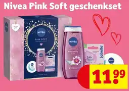 Kruidvat Nivea Pink Soft geschenkset aanbieding
