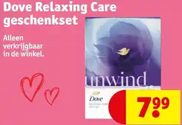 Kruidvat Dove Relaxing Care geschenkset aanbieding