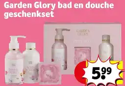 Kruidvat Garden Glory bad en douche geschenkset aanbieding