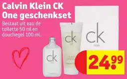 Kruidvat Calvin Klein CK One geschenkset aanbieding