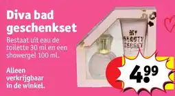 Kruidvat Diva bad geschenkset aanbieding